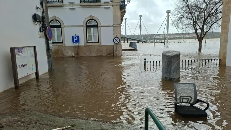 Cheias em Alcácer do Sal